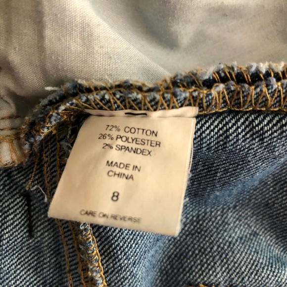 NY&Company low rise wide leg crop jeans size 8 - Picture 7 of 7